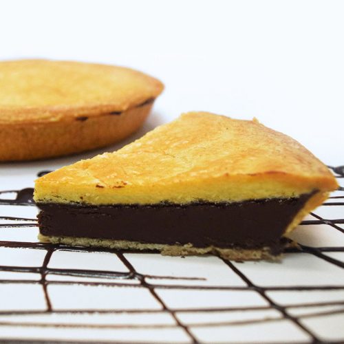 Pastel Vasco de crema de Cacao